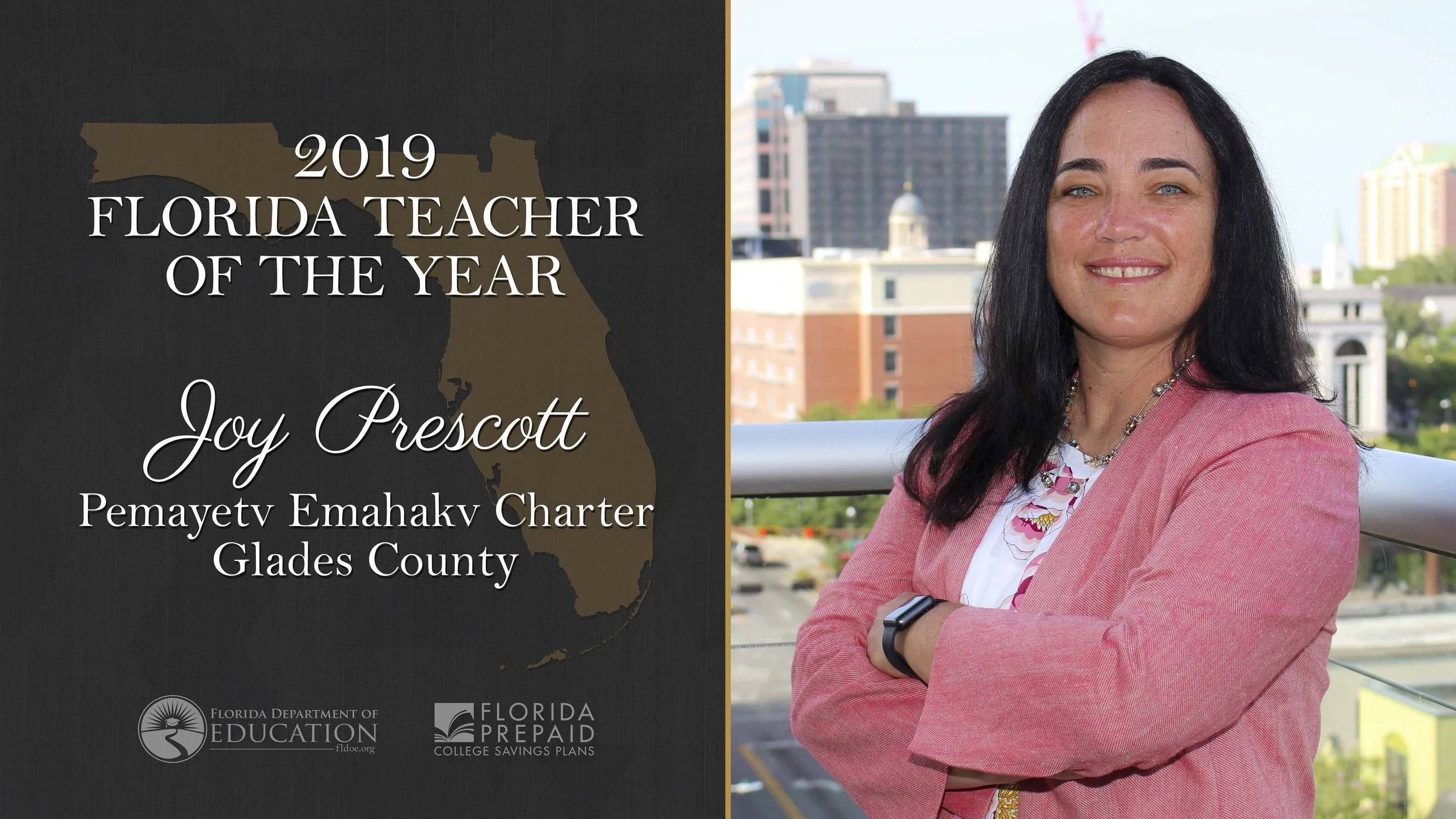 Joy Prescott, 2019 FLTOY — FloridaTeachersLead.org